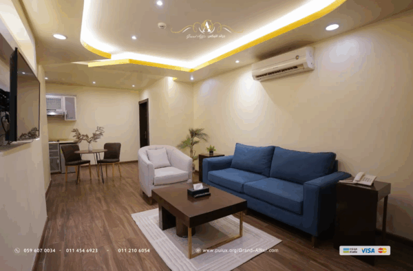 One-Bedroom Apartment with Living Room & Kitchen - Image 2